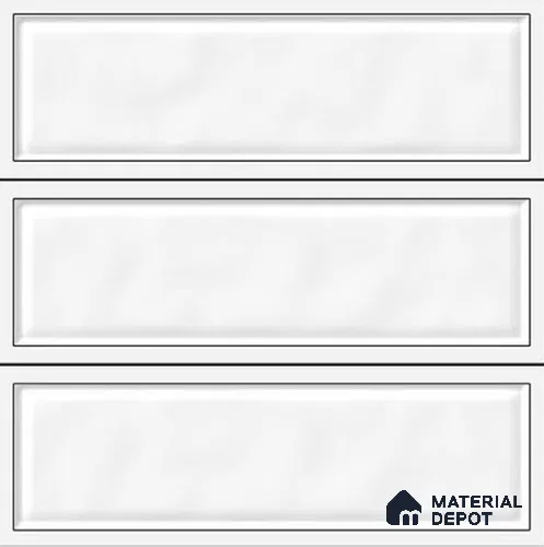 Faux Subway Wall Tile TL 10839 D  1 ft x 1 ft Glossy Finish Ceramic Tile - 9 mm | Please Expect a Slight Variation of Pattern