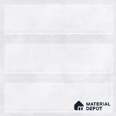 Faux Subway Wall Tile TL 10839 E  1 ft x 1 ft Glossy Finish Ceramic Tile - 9 mm | Please Expect a Slight Variation of Pattern