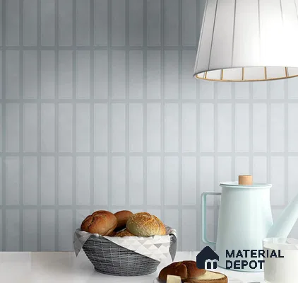 Faux Subway Wall Tile TL 10839 G  1 ft x 1 ft Glossy Finish Ceramic Tile - 9 mm | Please Expect a Slight Variation of Pattern
