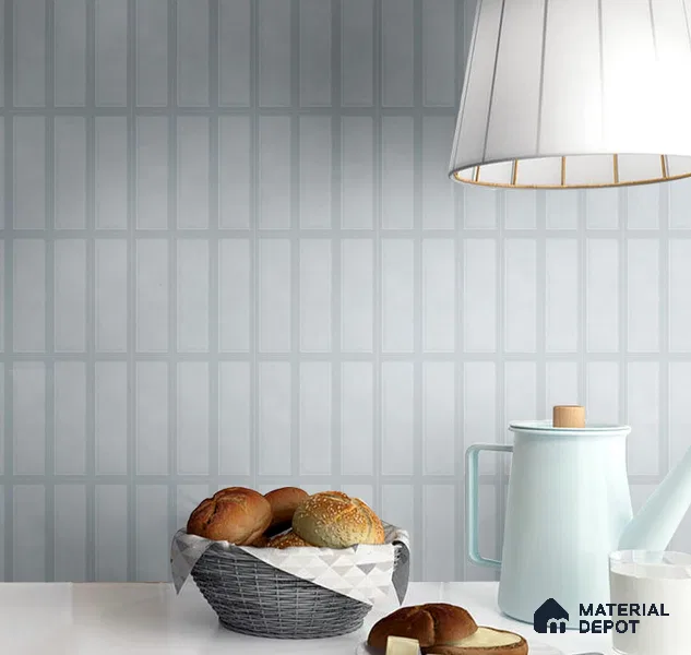 Faux Subway Wall Tile TL 10839 G  1 ft x 1 ft Glossy Finish Ceramic Tile - 9 mm | Please Expect a Slight Variation of Pattern