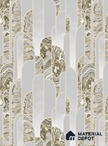 FA29309 | 10 Meter x 21 Inches Patterned Look Wallpaper - 57.37 Sq. Ft. | Minimum 15% wastage during installation