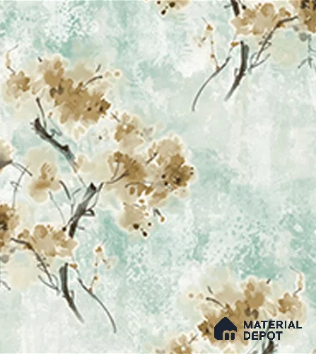 FA29605 | 10 Meter x 21 Inches Florals Look Wallpaper - 57.37 Sq. Ft. | Minimum 15% wastage during installation