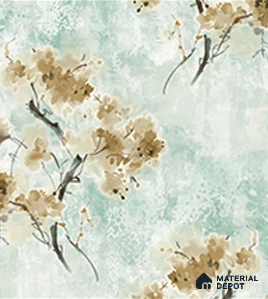 FA29605 | 10 Meter x 21 Inches Florals Look Wallpaper - 57.37 Sq. Ft. | Minimum 15% wastage during installation