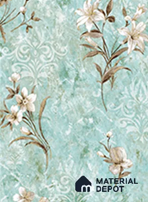 FA37303 | 10 Meter x 21 Inches Florals Look Wallpaper - 57.37 Sq. Ft. | Minimum 15% wastage during installation