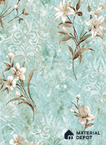 FA37303 | 10 Meter x 21 Inches Florals Look Wallpaper - 57.37 Sq. Ft. | Minimum 15% wastage during installation