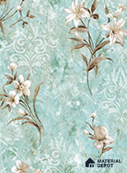 FA37303 | 10 Meter x 21 Inches Florals Look Wallpaper - 57.37 Sq. Ft. | Minimum 15% wastage during installation