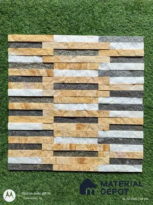 WL 00375 Galaxy Melody 600 x 150 mm Natural Stone Wall Cladding |  Stone is a Natural Product, Please Expect Variation in Shades