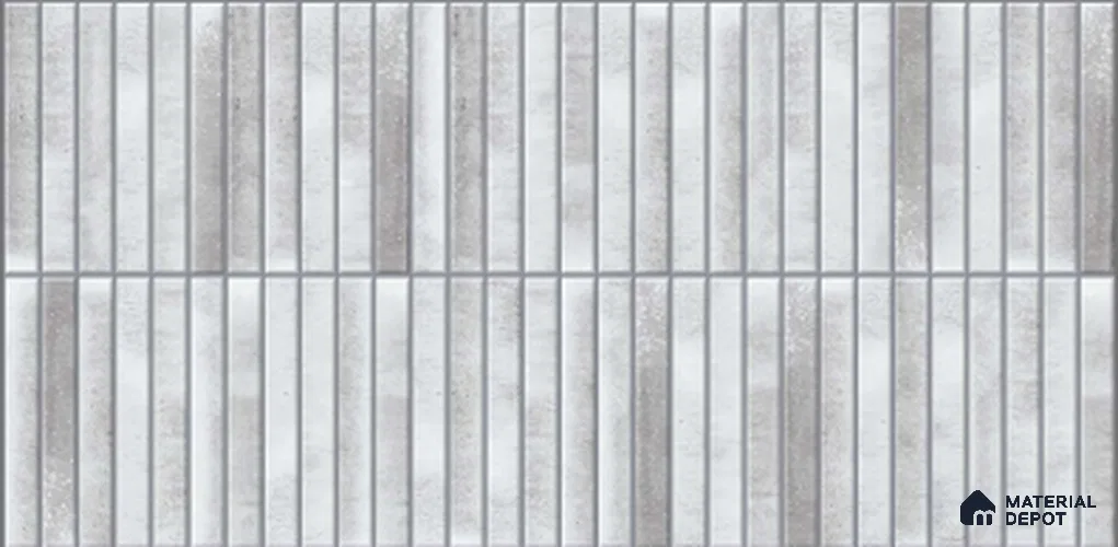 Faux Subway Look TL 11012 2 ft x 1 ft Glossy Finish Ceramic Wall Tile - 9 mm | Please Expect a Slight Variation of Pattern