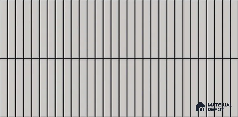Faux Subway Look TL 11012 C 2 ft x 1 ft Glossy Finish Ceramic Wall Tile - 9 mm | Please Expect a Slight Variation of Pattern