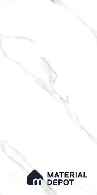 Marble Look Wall & Floor Tile TL 09514 | Glossy Finish 5 ft x 2.62 ft Vitrified Tile - 9 mm | Suitable For Kitchen, Bathroom, Bedroom & Office