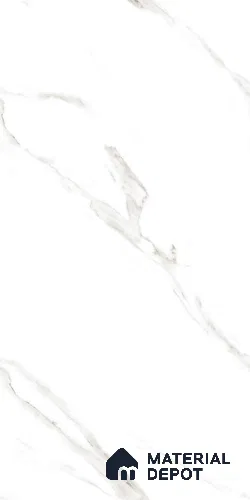 Marble Look Wall & Floor Tile TL 09514 | Glossy Finish 5 ft x 2.62 ft Vitrified Tile - 9 mm | Suitable For Kitchen, Bathroom, Bedroom & Office