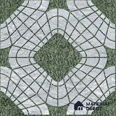 Stone Look  Tile TL 09667 12x12 inch Matte Finish Vitrified Tile - 8 mm | Please Expect a Slight Variation of Pattern