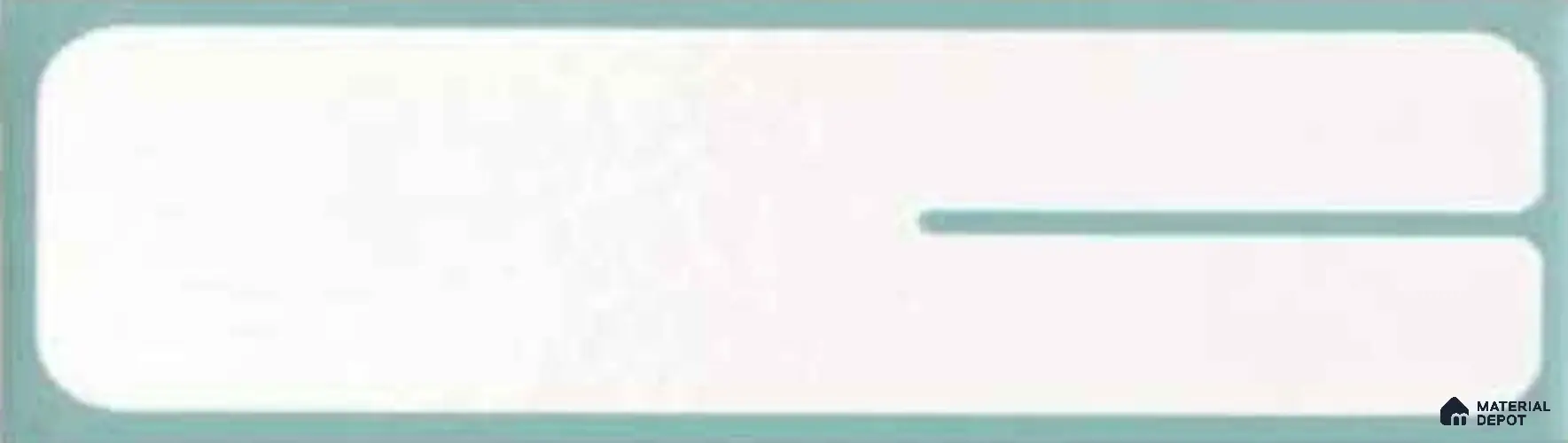 Subway Wall Tile TL 10507 L Blue Border Design 1 6 in x 2 in Porcelain Matte Finish - 8 mm