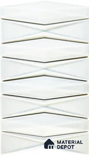 Mosaic Wall Tile TL 10525 B  8.72 in x 8.2 in Porcelain Glossy Finish - 9 mm