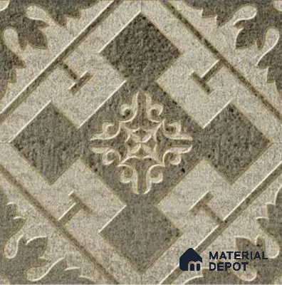 TL 08656 Green Decor 298X298 mm Matte Finish Vitrified Floor & Wall Tile - 12 mm | Random 08