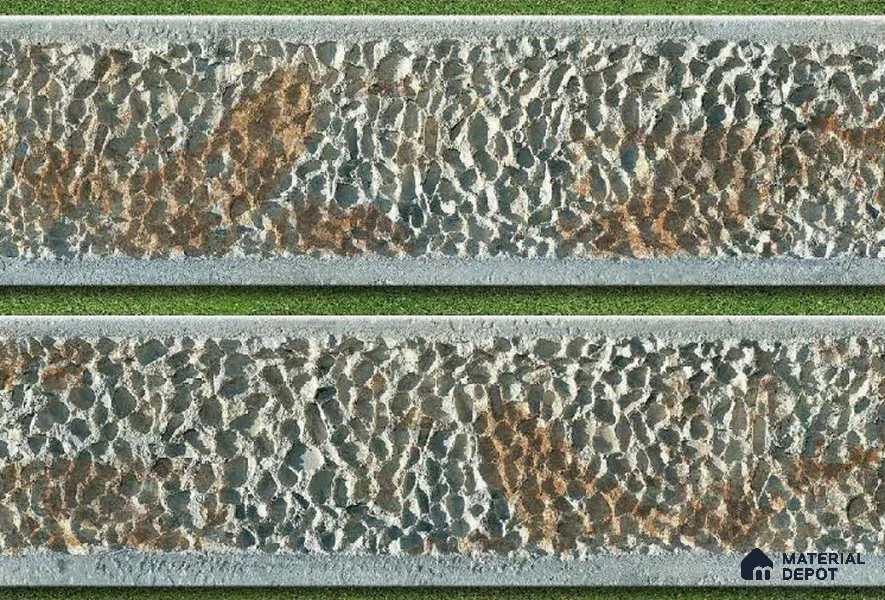 Stone Look Wall Tile TL 08796 18X12 inch Glossy Finish Ceramic Tile - 8 mm