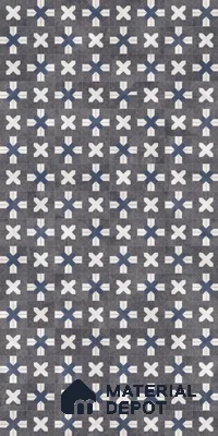 Patterned Look  Tile TL 09605 D 4 ft x 2 ft Glossy Finish Vitrified Tile - 9 mm