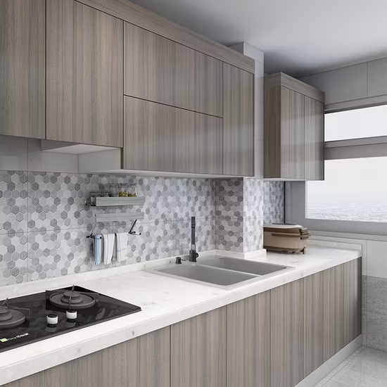 Grey Mosaic Tiles