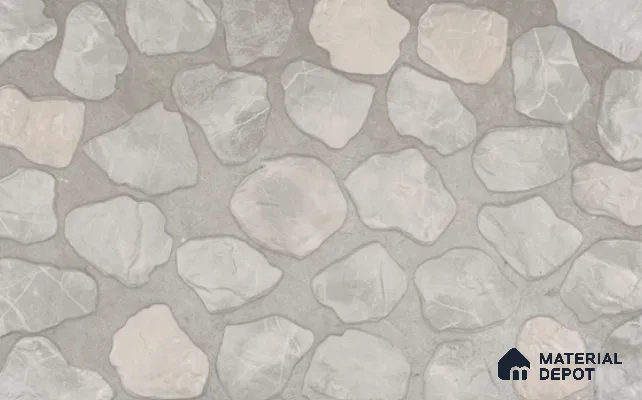 Stone Wall & Floor Tile TL 10516  24 in x 16 in Porcelain Matte Finish - 12 mm