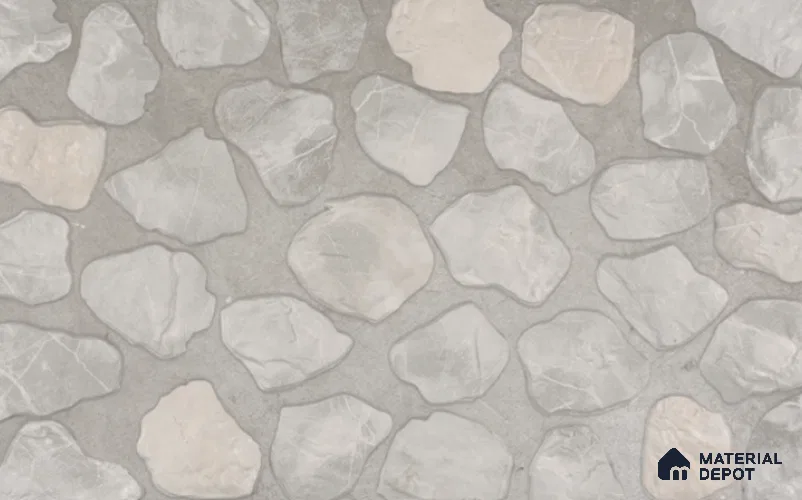 Stone Wall & Floor Tile TL 10516  24 in x 16 in Porcelain Matte Finish - 12 mm