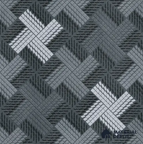 TL 08683 Grey 1.31 ft x 1.31 ft Matte Finish Vitrified Floor Tile - 11 mm | Pattern Alignment May Vary | 2-3 mm Spacer is Mandatory