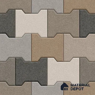 TL 08691 B Brown 1.31 ft x 1.31 ft Matte Finish Vitrified Floor Tile - 11 mm | Pattern Alignment May Vary | 2-3 mm Spacer is Mandatory
