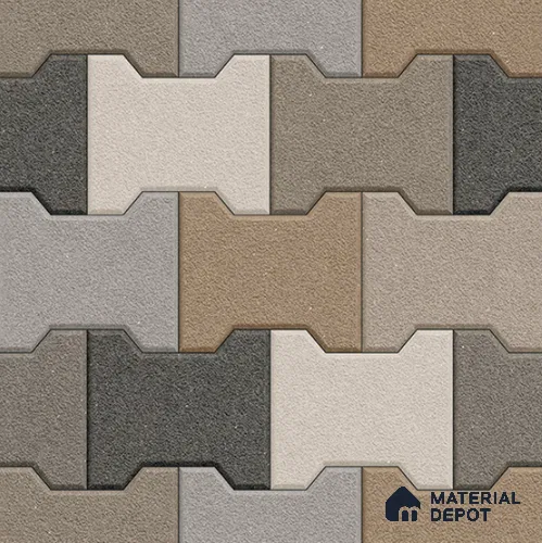 TL 08691 B Brown 1.31 ft x 1.31 ft Matte Finish Vitrified Floor Tile - 11 mm | Pattern Alignment May Vary | 2-3 mm Spacer is Mandatory