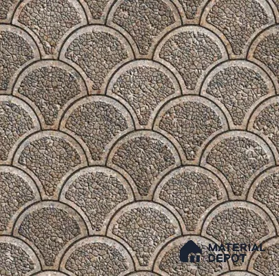 TL 08604 Grey 1.31 ft x 1.31 ft Matte Finish Vitrified Floor Tile - 12 mm | Pattern Alignment May Vary | 2-3 mm Spacer is Mandatory