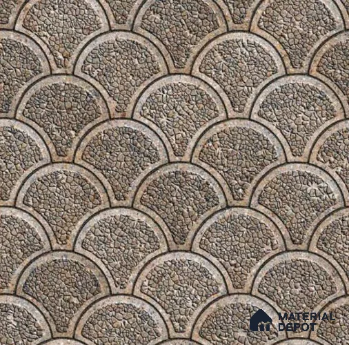 TL 08604 Grey 1.31 ft x 1.31 ft Matte Finish Vitrified Floor Tile - 12 mm | Pattern Alignment May Vary | 2-3 mm Spacer is Mandatory