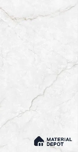 TL 08695 Grey 4 ft x 2 ft Glossy Finish Vitrified Floor & Wall Tile - 8.5 mm