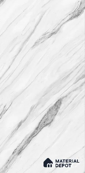 TL 08620 Grey 4 ft x 2 ft Glossy Finish Vitrified Floor & Wall Tile - 9 mm