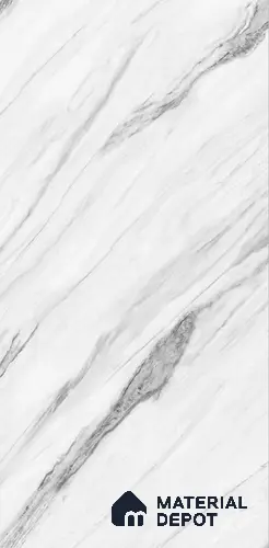 TL 08620 Grey 4 ft x 2 ft Glossy Finish Vitrified Floor & Wall Tile - 9 mm