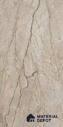 TL 08257 Hazelnut Brown 4 ft x 2 ft Matte Finish Vitrified Wall & Floor Tile - 9 mm