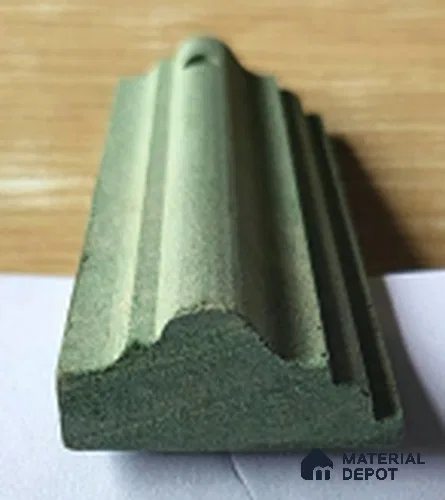 DIY Unfinished HDHMR Designer Paintable Wainscot French Wall Moulding Greenova WPM 00036 | 8 ft x 38 mm x 18 mm | Nail & Adhesive Installation