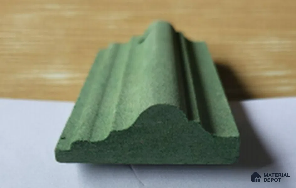 DIY Unfinished HDHMR Designer Paintable Wainscot French Wall Moulding Greenova WPM 00035 | 8 ft x 56 mm x 18 mm | Nail & Adhesive Installation