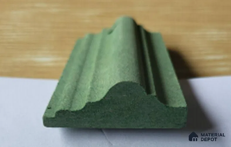 DIY Unfinished HDHMR Designer Paintable Wainscot French Wall Moulding Greenova WPM 00035 | 8 ft x 56 mm x 18 mm | Nail & Adhesive Installation
