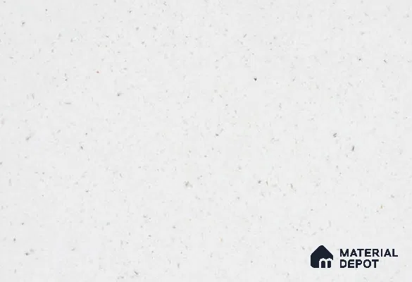 Belina Quartz QR 00314 Snow Shimmer Helsinki Series 10.5 ft x 5.35 ft Quartz - 20 mm | 10 Years and Replacement Warranty | Suitable for Kitchen, Restaurant, Counter Tops, Dining, Reception, office