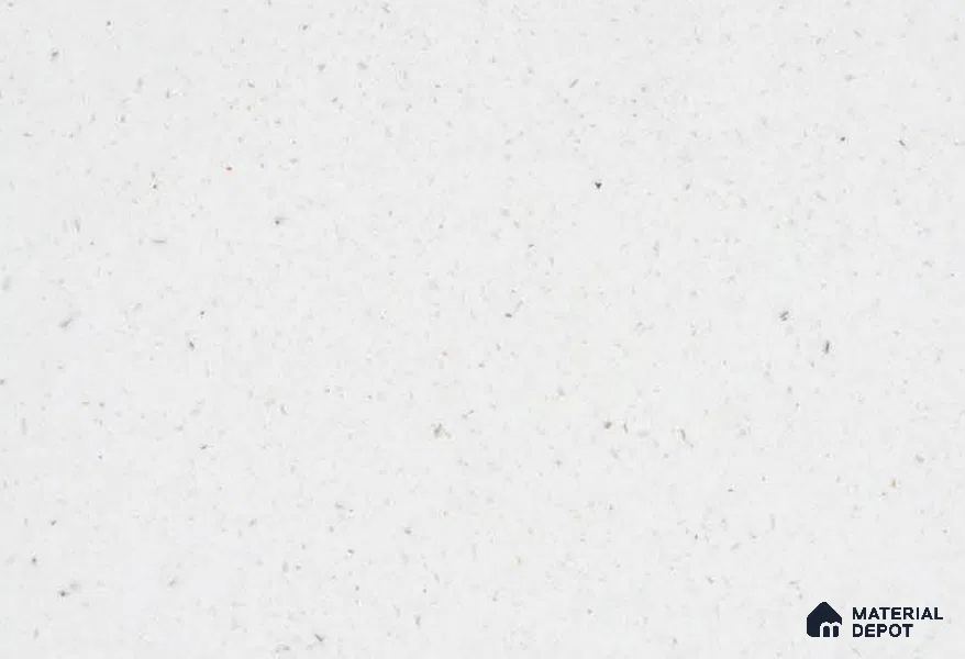 Belina Quartz QR 00314 Snow Shimmer Helsinki Series 10.5 ft x 5.35 ft Quartz - 20 mm | 10 Years and Replacement Warranty | Suitable for Kitchen, Restaurant, Counter Tops, Dining, Reception, office