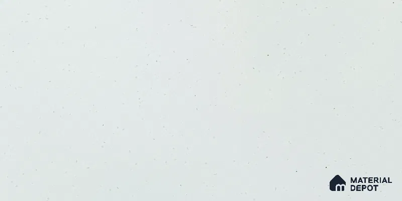 Belina Quartz QR 00316 Winter Snowfall Helsinki Series 10.5 ft x 5.35 ft Quartz - 20 mm | 10 Years and Replacement Warranty | Suitable for Kitchen, Restaurant, Counter Tops, Dining, Reception, office