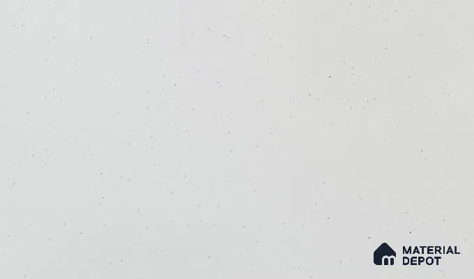 Belina Quartz QR 00316 Winter Snowfall Helsinki Series 10.5 ft x 5.35 ft Quartz - 20 mm | 10 Years and Replacement Warranty | Suitable for Kitchen, Restaurant, Counter Tops, Dining, Reception, office