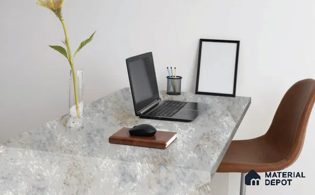 Belina Quartz QR 00300 Majestic Onyx Helsinki Series 10.5 ft x 5.35 ft Quartz - 20 mm | 10 Years and Replacement Warranty | Suitable for Kitchen, Restaurant, Counter Tops, Dining, Reception, office