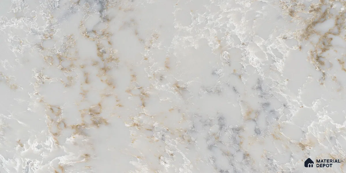 Belina Quartz QR 00300 Majestic Onyx Helsinki Series 10.5 ft x 5.35 ft Quartz - 20 mm | 10 Years and Replacement Warranty | Suitable for Kitchen, Restaurant, Counter Tops, Dining, Reception, office