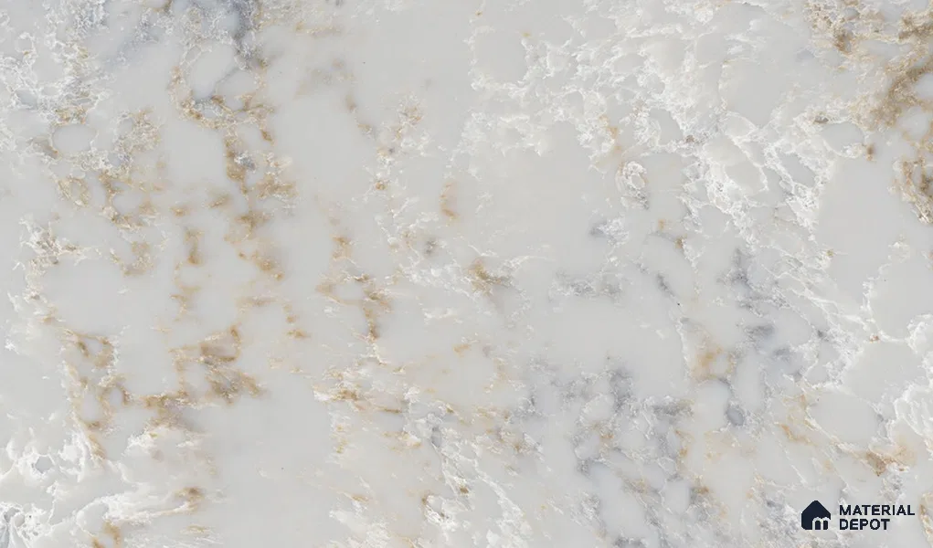 Belina Quartz QR 00300 Majestic Onyx Helsinki Series 10.5 ft x 5.35 ft Quartz - 20 mm | 10 Years and Replacement Warranty | Suitable for Kitchen, Restaurant, Counter Tops, Dining, Reception, office
