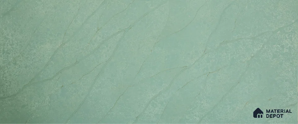 Belina Quartz QR 00329 Vera Fiora Helsinki Series 10.5 ft x 5.35 ft Quartz - 20 mm | 10 Years and Replacement Warranty | Suitable for Kitchen, Restaurant, Counter Tops, Dining, Reception, office