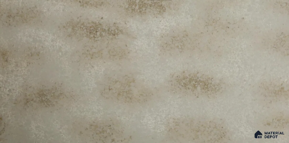 Belina Quartz QR 00332 Auric Imperial Gold Helsinki Series 10.5 ft x 5.35 ft Quartz - 20 mm | 10 Years and Replacement Warranty | Suitable for Kitchen, Restaurant, Counter Tops, Dining, Reception, office