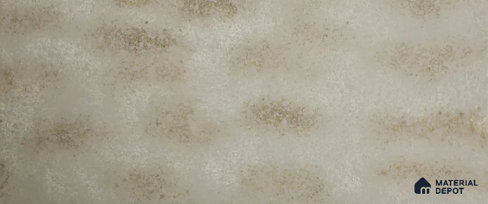 Belina Quartz QR 00332 Auric Imperial Gold Helsinki Series 10.5 ft x 5.35 ft Quartz - 20 mm | 10 Years and Replacement Warranty | Suitable for Kitchen, Restaurant, Counter Tops, Dining, Reception, office