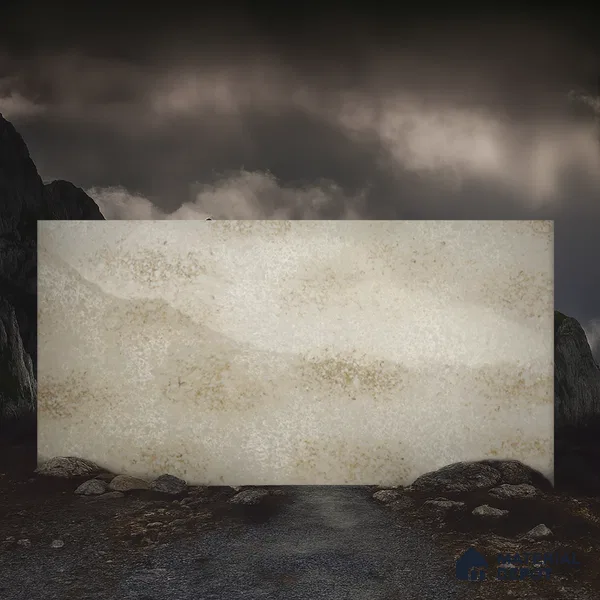 Belina Quartz QR 00332 Auric Imperial Gold Helsinki Series 10.5 ft x 5.35 ft Quartz - 20 mm | 10 Years and Replacement Warranty | Suitable for Kitchen, Restaurant, Counter Tops, Dining, Reception, office