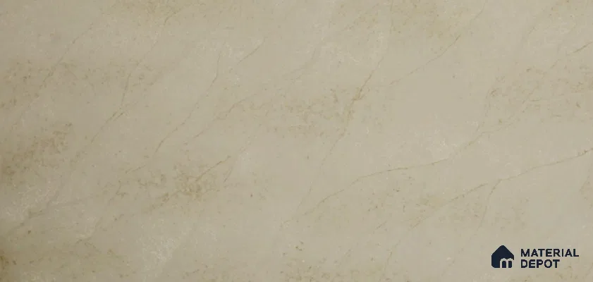 Belina Quartz QR 00330 Celestia Royale Gold Helsinki Series 10.5 ft x 5.35 ft Quartz - 20 mm | 10 Years and Replacement Warranty | Suitable for Kitchen, Restaurant, Counter Tops, Dining, Reception, office