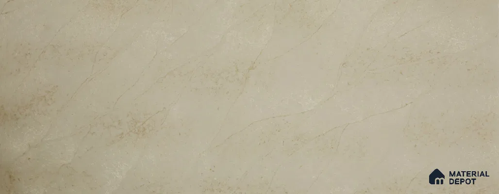 Belina Quartz QR 00330 Celestia Royale Gold Helsinki Series 10.5 ft x 5.35 ft Quartz - 20 mm | 10 Years and Replacement Warranty | Suitable for Kitchen, Restaurant, Counter Tops, Dining, Reception, office