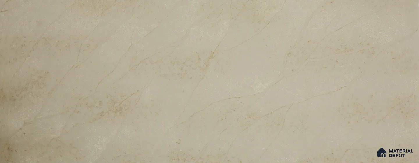 Belina Quartz QR 00330 Celestia Royale Gold Helsinki Series 10.5 ft x 5.35 ft Quartz - 20 mm | 10 Years and Replacement Warranty | Suitable for Kitchen, Restaurant, Counter Tops, Dining, Reception, office